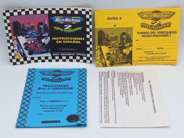 MicroMachines 2: Turbo Tournament - Spanisch